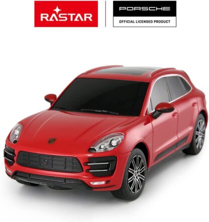 PORSCHE MACAN TURBO 1/24 ROUGE