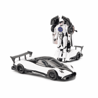 Voiture R/C 1:14 RS TRANSFORMABLE VOITURE REF ZONDA BLANCHE