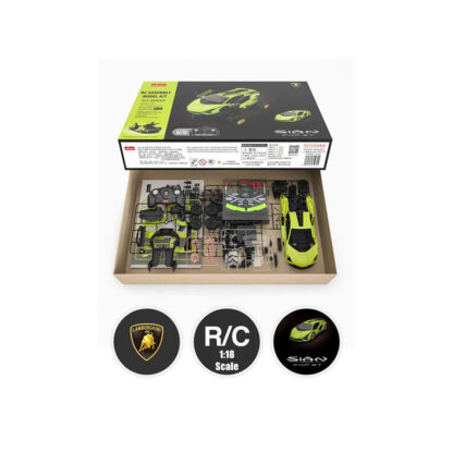LAMBORGHINI SIAN FKP37 1:18 RASTAR R/C ASSEMBLY MODEL KIT 2.4 GHZ