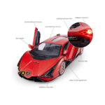 RASTAR R C 1 14 LAMBORGHINI SIAN FKP 37 ROUGE-2