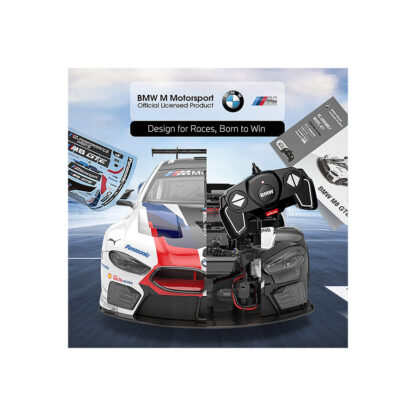 RASTAR R C ASSEMBLY MODEL KIT 2.4 GHZ BMW M8 GTE 1-18-2