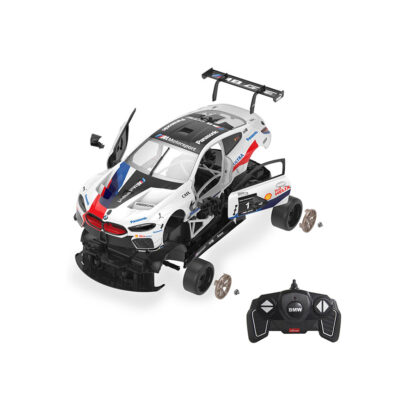 RASTAR R C ASSEMBLY MODEL KIT 2.4 GHZ BMW M8 GTE 1-18-3