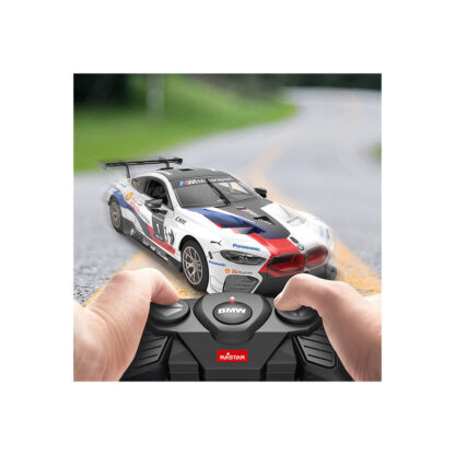 RASTAR R C ASSEMBLY MODEL KIT 2.4 GHZ BMW M8 GTE 1-18-5