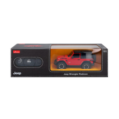 RASTAR R C SCALE- 1 24 JEEP WRANGLER RUBICON-5