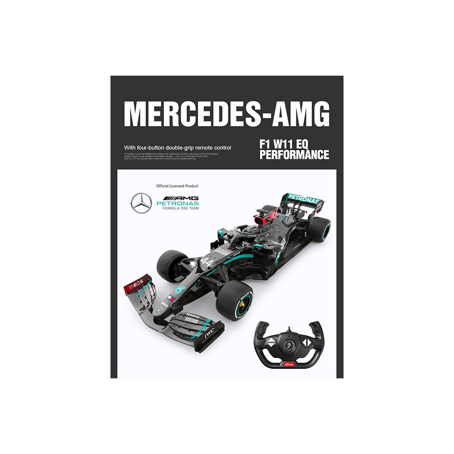 Mercedes-AMG F1 W11 EQ Performance RASTAR RC Scale 2.4