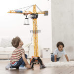 DICKIE – CONSTRUCTION MEGA CRANE, 120 CM-4