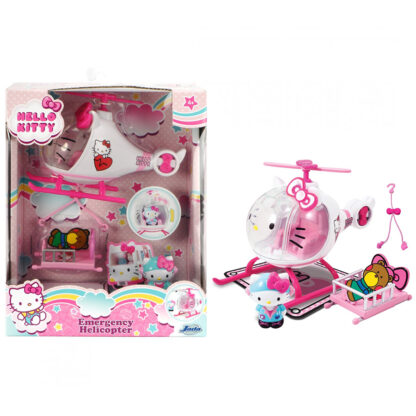 Hélicoptère de secours Hello Kitty