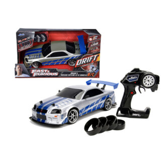 JADA - FAST & FURIOUS RC NISSAN SKYLINE GTR 1:10 - Voiture de sport radiocommandée