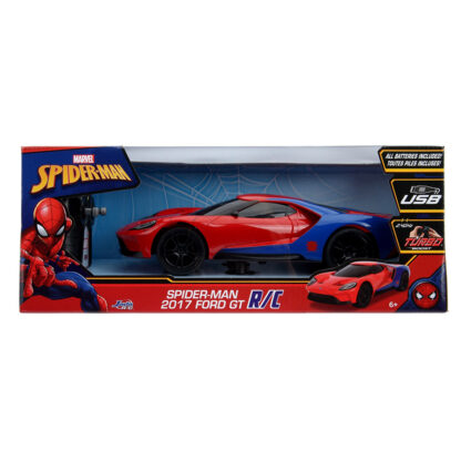 Marvel RC Spiderman 2017 Ford GT 1-16-4