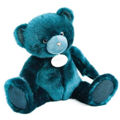 OURS COLLECTION 37 cm - Bleu paon