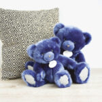 Ours Collection Bleu nuit – 37 cm – Bleu nuit – L-1