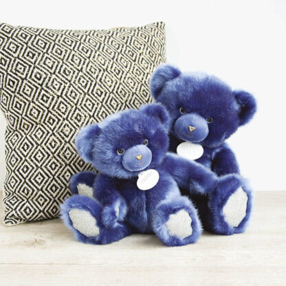 Ours Collection Bleu nuit – 37 cm – Bleu nuit – L-1
