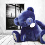Ours Collection Bleu nuit – 37 cm – Bleu nuit – L-2