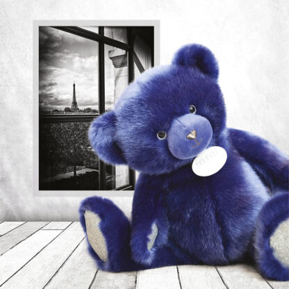 Ours Collection Bleu nuit – 37 cm – Bleu nuit – L-2