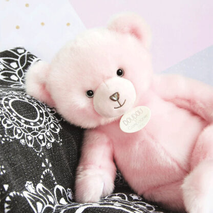 Ours collection Rose Sorbet – Rose poudré – 37cm-1