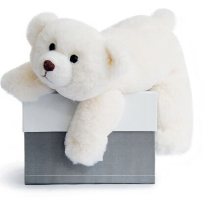 Ours en Peluche Blanc – 30 cm-2