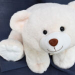 Ours en Peluche Blanc – 30 cm-4