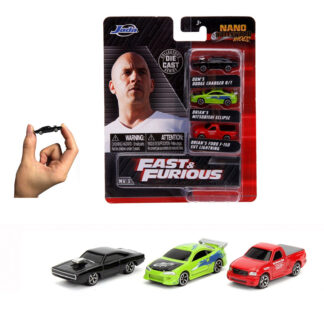 Pack trois petites voitures Fast & Furious