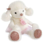 Peluche Chien Blanc – 25 cm