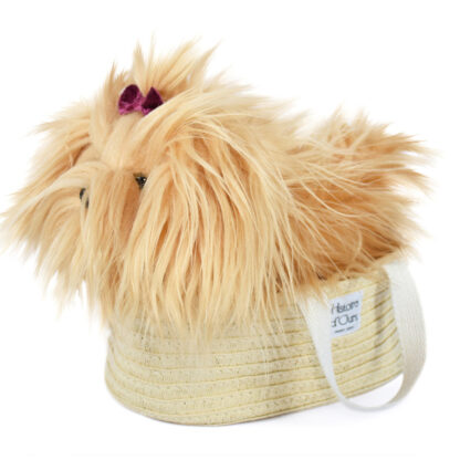 Peluche chien yorkshire – 30 cm-2