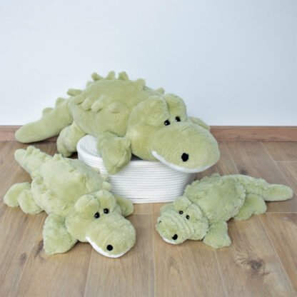 Peluche Crocodile Vert – 60 cm-1