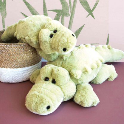 Peluche Crocodile Vert – 60 cm-3