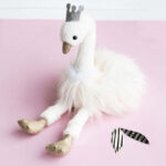 Peluche Cygne Blanc – 30 cm-2