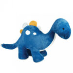 Peluche Dinosaure Bleu – 40 cm -3