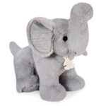 Peluche éléphant Gris – Preppy Chics – 35 cm