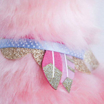 Peluche Lama Rose – 30 cm-1