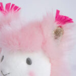 Peluche Lama Rose – 30 cm-2