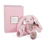 Peluche Lapin Rose – 25 cm – Copains Câlins