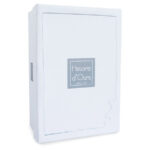 Peluche Licorne paillettes Blanche Or – 23 cm-1