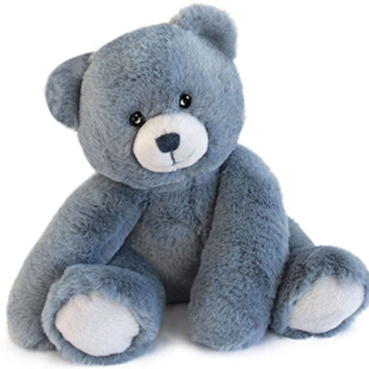 peluche ours Bleu Jean – 25 cm
