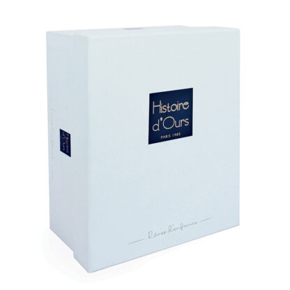 Peluche Ours Preppy Chic – Ivoire – 30 cm-3