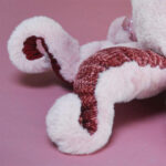 Peluche Pieuvre Rose – 30 cm-5