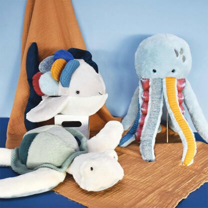 Peluche Poisson Arc-en-ciel – 25 cm-3