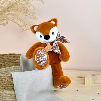 Peluche Renard Orange – 25 cm – Copains Câlins