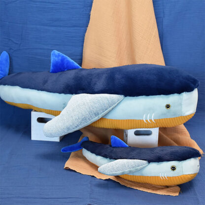 Peluche Requin Bleu – 40 cm-5