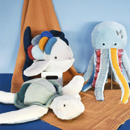 Peluche Tortue de Mer Verte- 40 cm-3