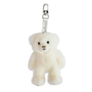 Porte-clé Ours Collection – Blanc