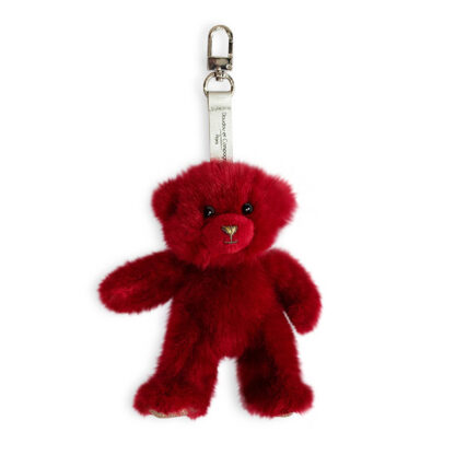 porte clé peluche rouge