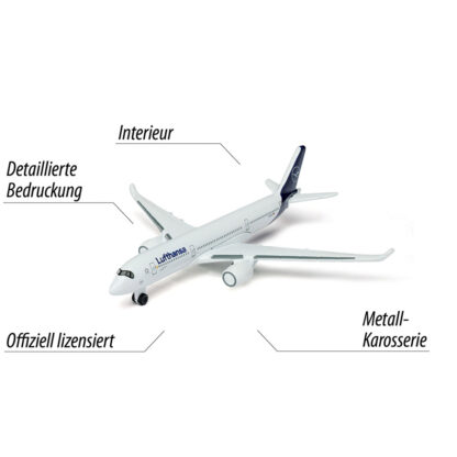 MAJORETTE – AIRPLANE, 10CM DIE-CAST PLANES