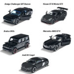 MAJORETTE – BLACK EDITION 5 PIECES GIFTPACK