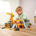 MAJORETTE – CREATIX CONSTRUCTION + 5 VOLVO VEHICLES