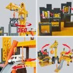 MAJORETTE – CREATIX CONSTRUCTION + 5 VOLVO VEHICLES