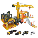 MAJORETTE – CREATIX CONSTRUCTION + 5 VOLVO VEHICLES