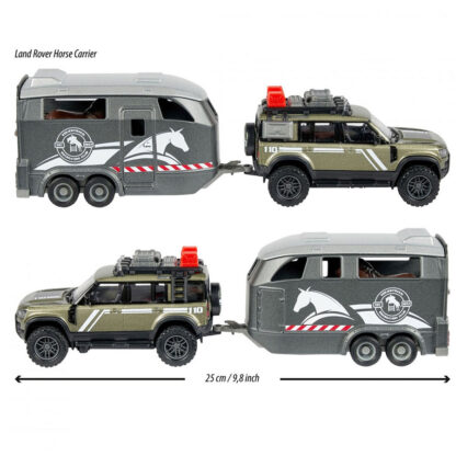 MAJORETTE – LAND ROVER HORSE CARRIER