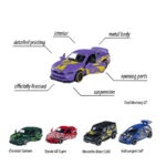 MAJORETTE – LIMITED EDITION 8, 5 PIECES GIFTPACK