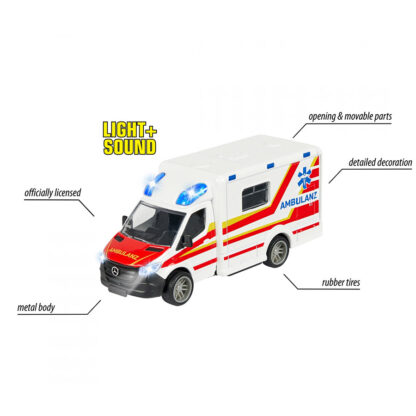 MAJORETTE – MERCEDES-BENZ SPRINTER AMBULANCE